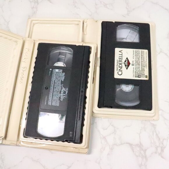 7pc Mixed Vintage 90s Disney VHS Tape Movie Bundle Lot Black Diamond Masterpiece - Picture 8 of 10